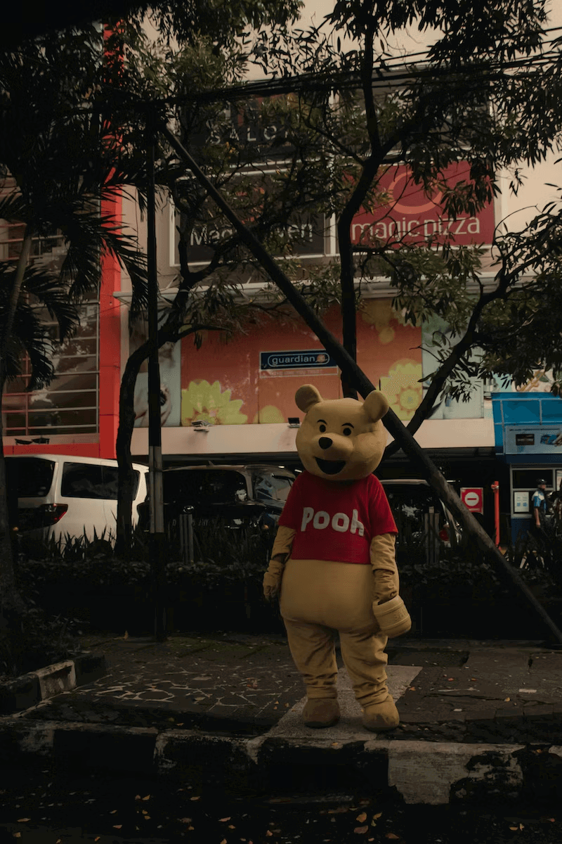 Грустный Pooh. Фото Unsplash.